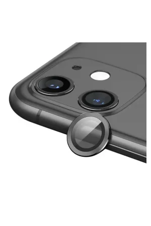 Soldes Verre trempé caméra chromé iPhone 17 Graphite