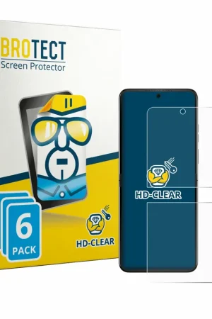 6 Pièces BROTECT HD-Clear Film de protection d'écran pour Motorola Razr 70 Vente Directe