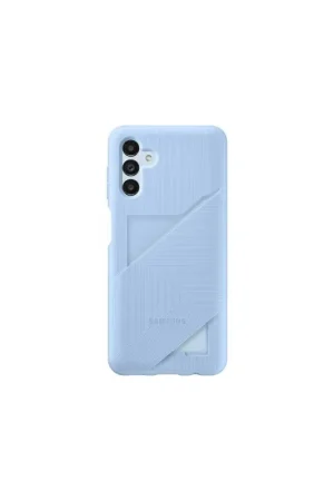 Paiement Sécurisé Coque Samsung Galaxy A13 5G souple Ultra fine avec porte-carte intégrée Bleue Arctique Samsung