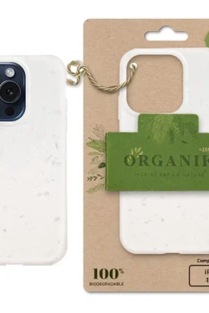Commander Maintenant Coque Organik Blanche pour iPhone 15 Pro