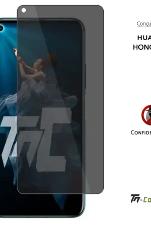 Huawei Honor 20 - Verre trempé Anti-Espions - TM-Concept® Populaire
