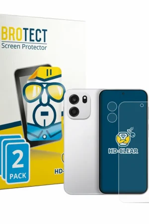 Expédié Aujourd’hui 2 Pièces BROTECT HD-Clear Film de protection d'écran pour OnePlus Turbo 6V (Avant+Caméra)