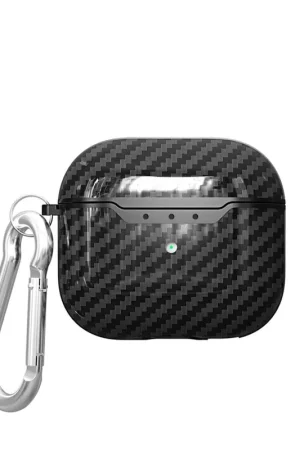 Commande En Gros ShieldCase Coque Black Stripe silicone Airpods 4 (noir)