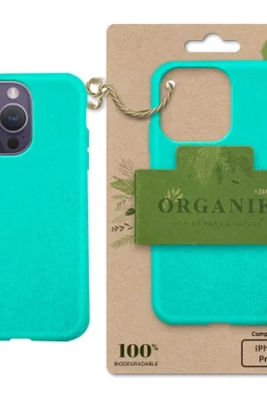Authentique Coque Organik iPhone 14 Pro Max Vert Menthe