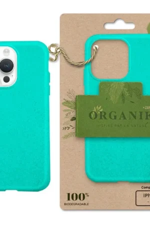 Coque Organik iPhone 14 Pro Vert Menthe Nouvelle Collection