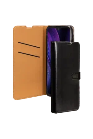 Folio Xiaomi Redmi 9T Wallet avec languette Noir Haute Qualité