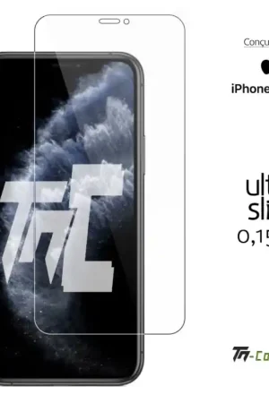 Apple iPhone 11 Pro - Verre trempé Ultra Slim 0,15 mm - TM-Concept® Prix Réduit