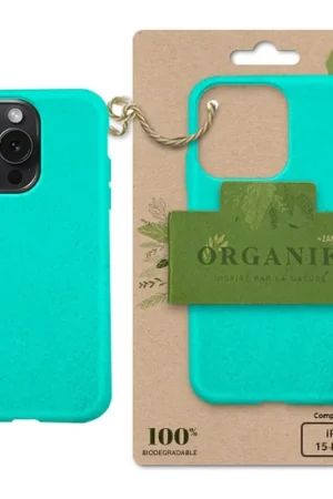 Coque Organik Menthe pour iPhone 15 Pro Max Retour Gratuit
