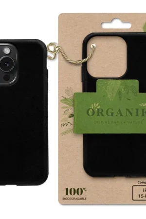 Coque Organik Noir pour iPhone 15 Pro Max Top Vente
