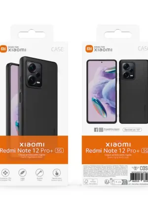 Commander Maintenant Coque noir Xiaomi Redmi Note 12 PRO+ 5G