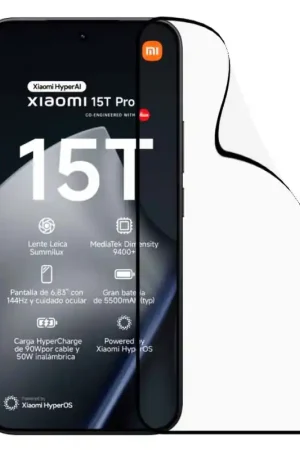 Livraison Gratuite Verre Trempé Complet Incassable pour Xiaomi 15T