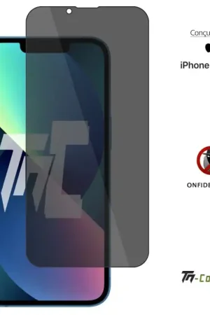 Apple iPhone 13 Mini - Verre trempé Anti-Espions - TM-Concept® Meilleure Vente