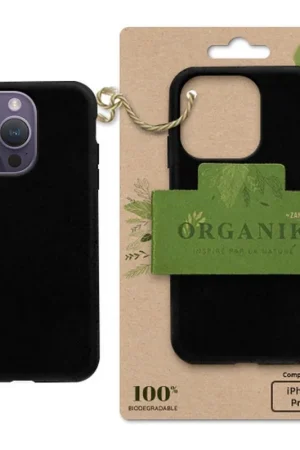 Coque Organik pour iPhone 14 Pro Max Noir Commander Maintenant