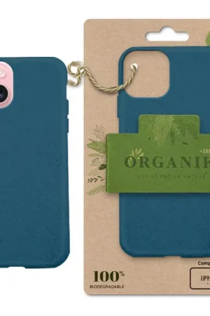 Coque Organik pour iPhone 15 marine Offre Limitée