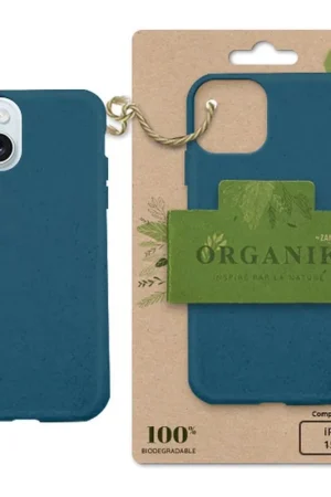 Coque Organik pour iPhone 15 Plus - Marine Bon Plan