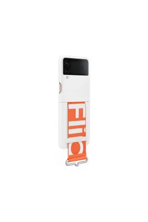 Offre Limitée COQUE AVEC LANIERE GALAXY Z FLIP4 BLANCHE