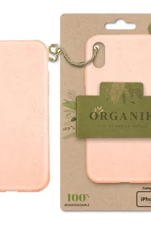 Coque Organik pour iPhone X/XS Rose Prix Cassé