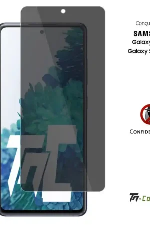Samsung Galaxy S20 FE - Verre trempé Anti-Espions - TM-Concept® Livraison Gratuite