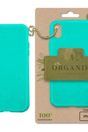 Bon Marché Coque Organik pour iPhone XR Menthe