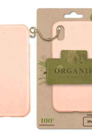Authentique Coque Organik pour iPhone XR Rose