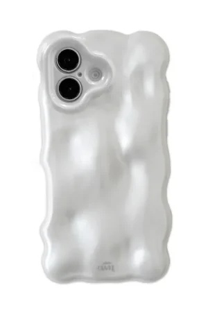 Offre Du Jour xoxo Wildhearts Coque Bubbly Blanche - Coque iPhone 16