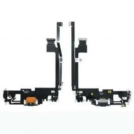 Dernier Modèle Nappe / Connecteur de Charge pour iPhone 12 Pro Max Bleu Reconditionné (PIEC)