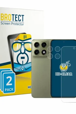 Meilleur Prix 2 Pièces BROTECT HD-Clear Film de protection d'écran pour Motorola Edge 70 Pro (Avant+Caméra)