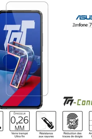 Asus ZenFone 7 Pro - Verre trempé TM-Concept® - Gamme Standard Premium Prix Bas