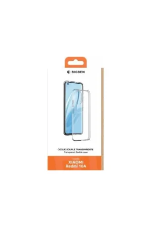 Acheter Direct Coque Xiaomi Redmi 10A Silisoft souple Transparente Bigben