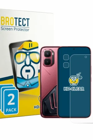 Commander Vite 2 Pièces BROTECT HD-Clear Film de protection d'écran pour Infinix GT 50 Pro (Avant+Caméra)
