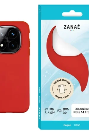 Coque Rouge Zanae pour Redmi Note 14 Pro Plus Marque