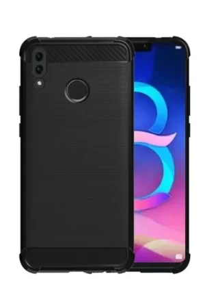 Satisfait Ou Remboursé Coque SiliCase pour Honor 8C Noir