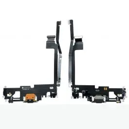 Jusqu’à Épuisement Des Stocks Nappe / Connecteur de Charge pour iPhone 12 Pro Max Noir Reconditionné (PIEC)