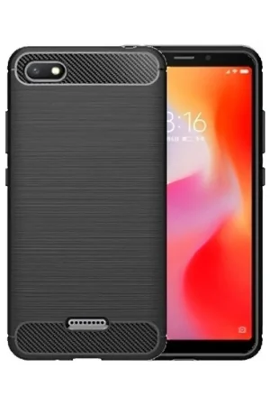 Coque SiliCase pour Xiaomi Redmi 6A Noir Offre Spéciale