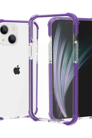 Must-Have ShieldCase Coque Bumper antichoc iPhone 14 (violet)