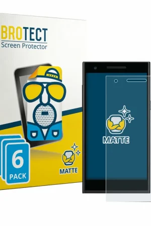 6 Pièces BROTECT Matte Film de protection d'écran mat pour Philips S396 Commander Vite