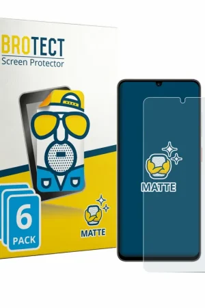 Dernier Modèle 6 Pièces BROTECT Matte Film de protection d'écran mat pour ZTE Blade A56