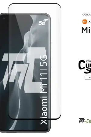 Paiement Sécurisé Xiaomi Mi 11 - Verre trempé 3D incurvé - TM-Concept®