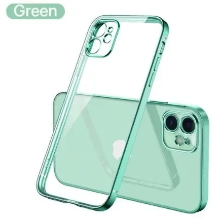 Livraison Gratuite ShieldCase Coque carrée iPhone 11 (vert clair)