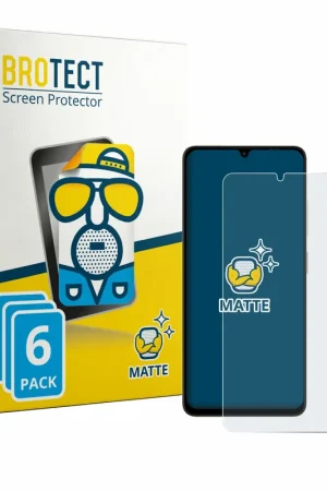 Expédition Rapide 6 Pièces BROTECT Matte Film de protection d'écran mat pour ZTE Blade A76