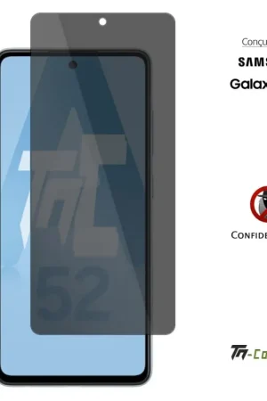 Must-Have Samsung Galaxy A52 - Verre trempé Anti-Espions - TM-Concept®