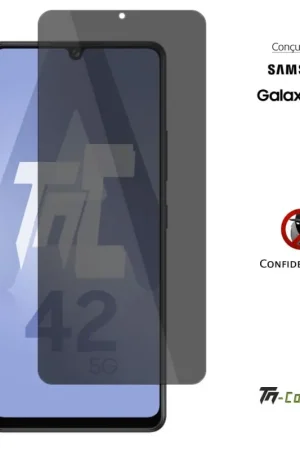 Samsung Galaxy A42 5G - Verre trempé Anti-Espions - TM-Concept® Offre Limitée
