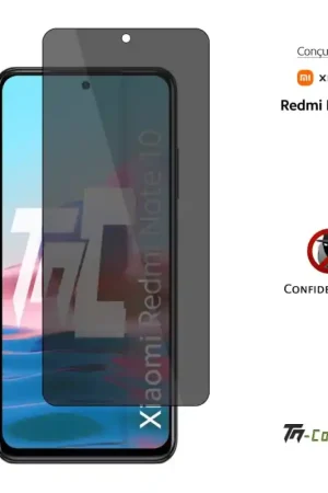 Xiaomi Redmi Note 10 (4G) - Verre trempé Anti-Espions - TM-Concept® Authentique