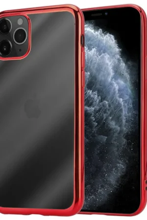 Vente Directe ShieldCase Coque antichoc Métallique iPhone 12 Pro Max (rouge)