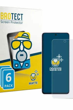 6 Pièces BROTECT Matte Film de protection d'écran mat pour Oukitel C26 Certifié