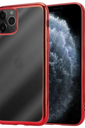 Meilleure Vente ShieldCase Coque Bumper Métallique iPhone 12 Pro (rouge)