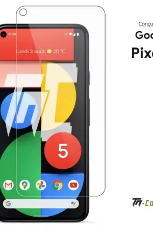 Google Pixel 5 - Verre trempé TM-Concept® - Gamme Standard Premium Dernière Chance