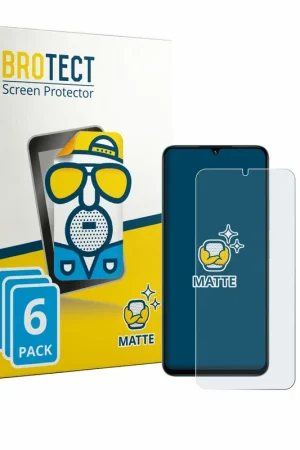 6 Pièces BROTECT Matte Film de protection d'écran mat pour Umidigi A75x Expédié Aujourd’hui