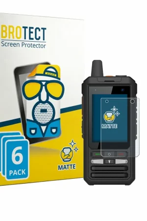 6 Pièces BROTECT Matte Film de protection d'écran mat pour Uniwa F80S Commander Vite