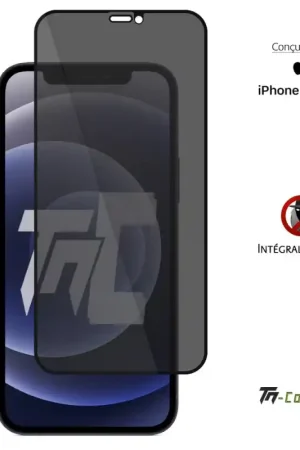 Apple iPhone 12 Mini - Verre trempé Anti-Espions - Intégral Privacy - TM-Concept® Prix Promo